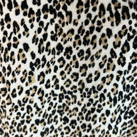 Talbots Top Leopard Animal Print size XL - Picture 4 of 9